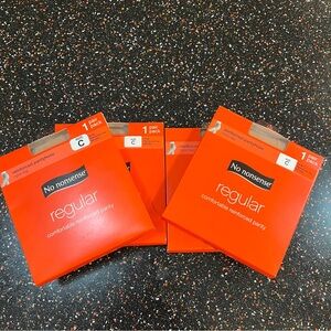 5 pairs No Nonsense Pantyhose BRAND NEW